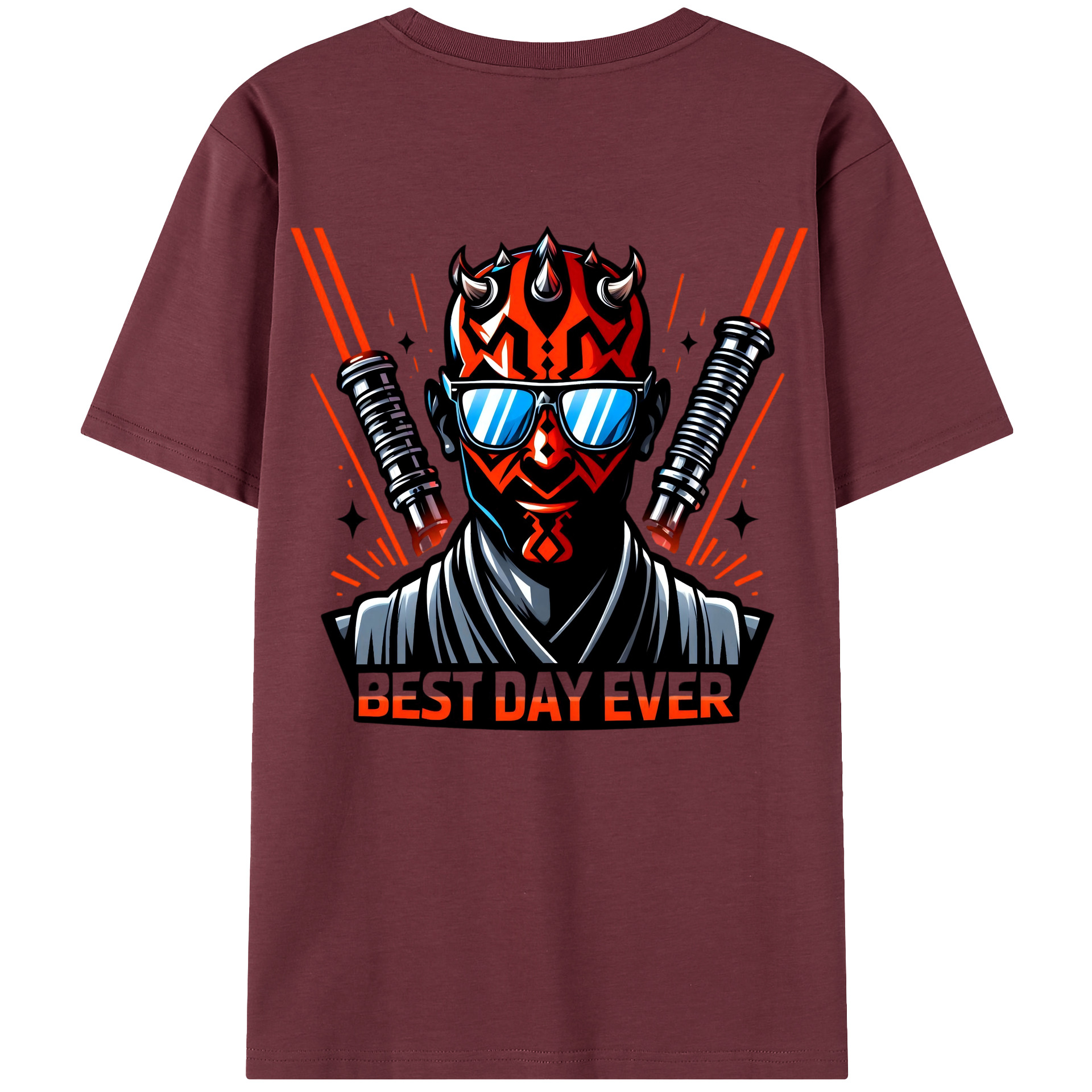 （画像用） スター・ウォーズ Star Wars 綿100％半袖Tシャツ（背面プリント）